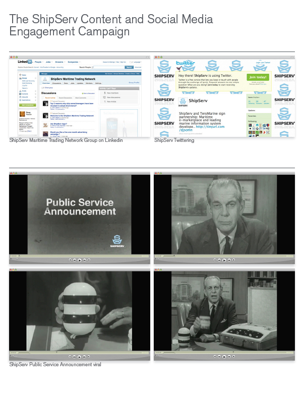 Click for pdf of ShipServ Content & Social Media Engagement Campaign 